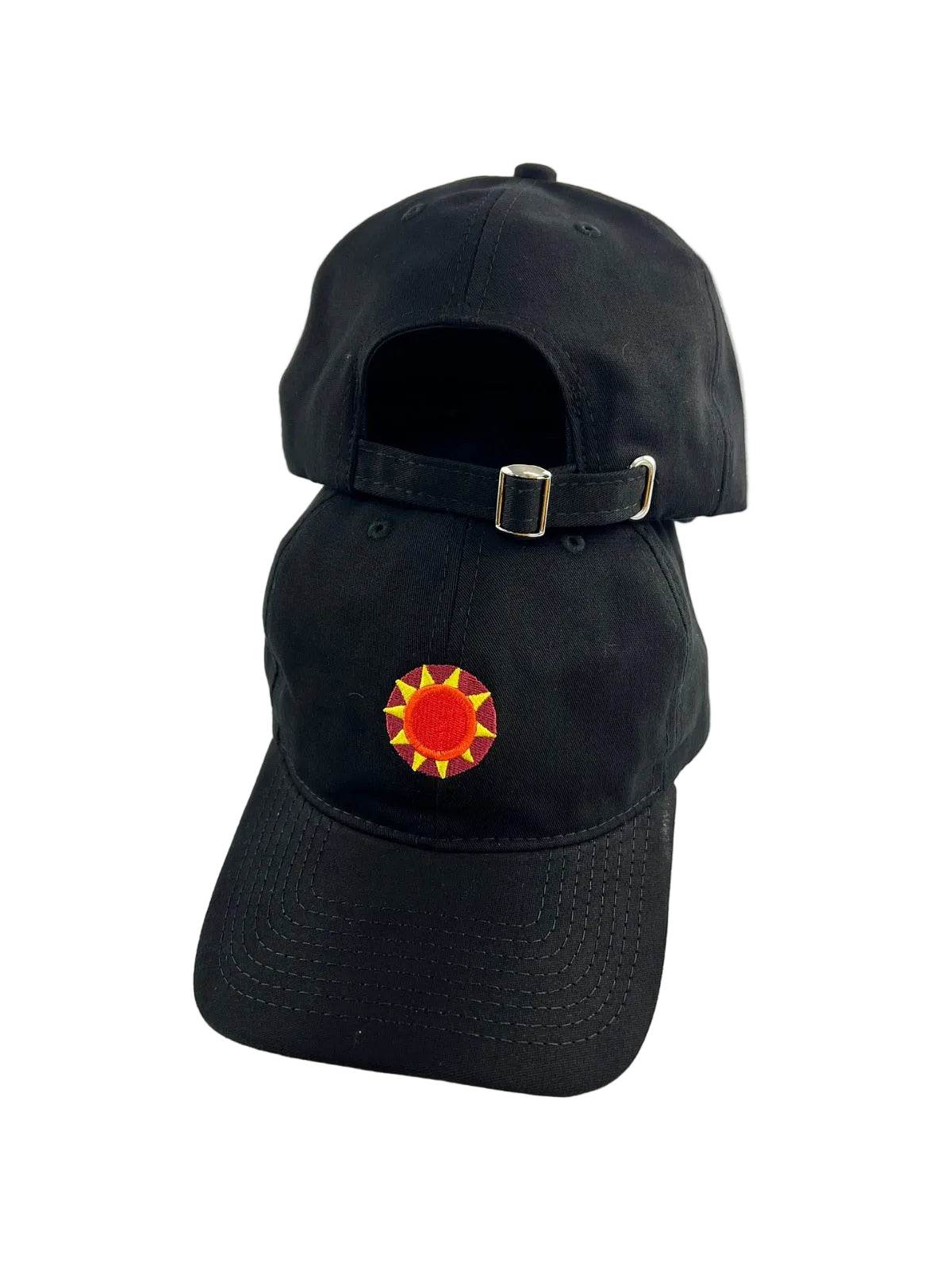 Boné sol bordado modelo dad hat aba curva