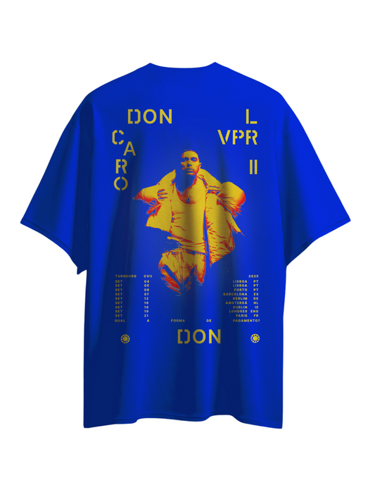 Camiseta iMigrante azul royal CARO Vapor II