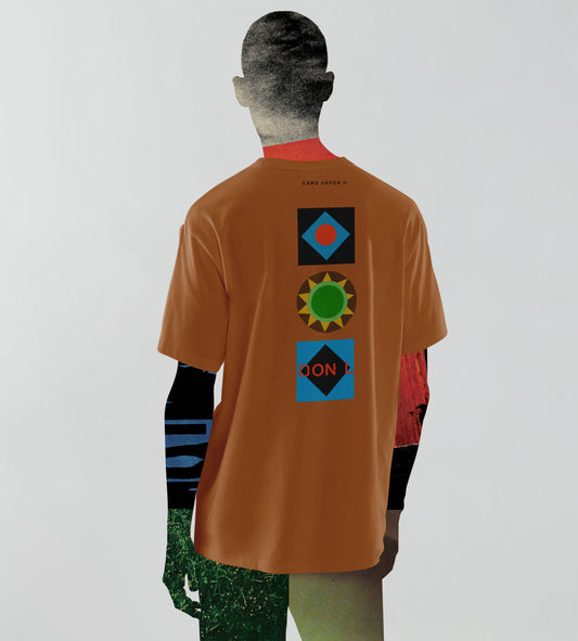 Camiseta caramelo sol bordado