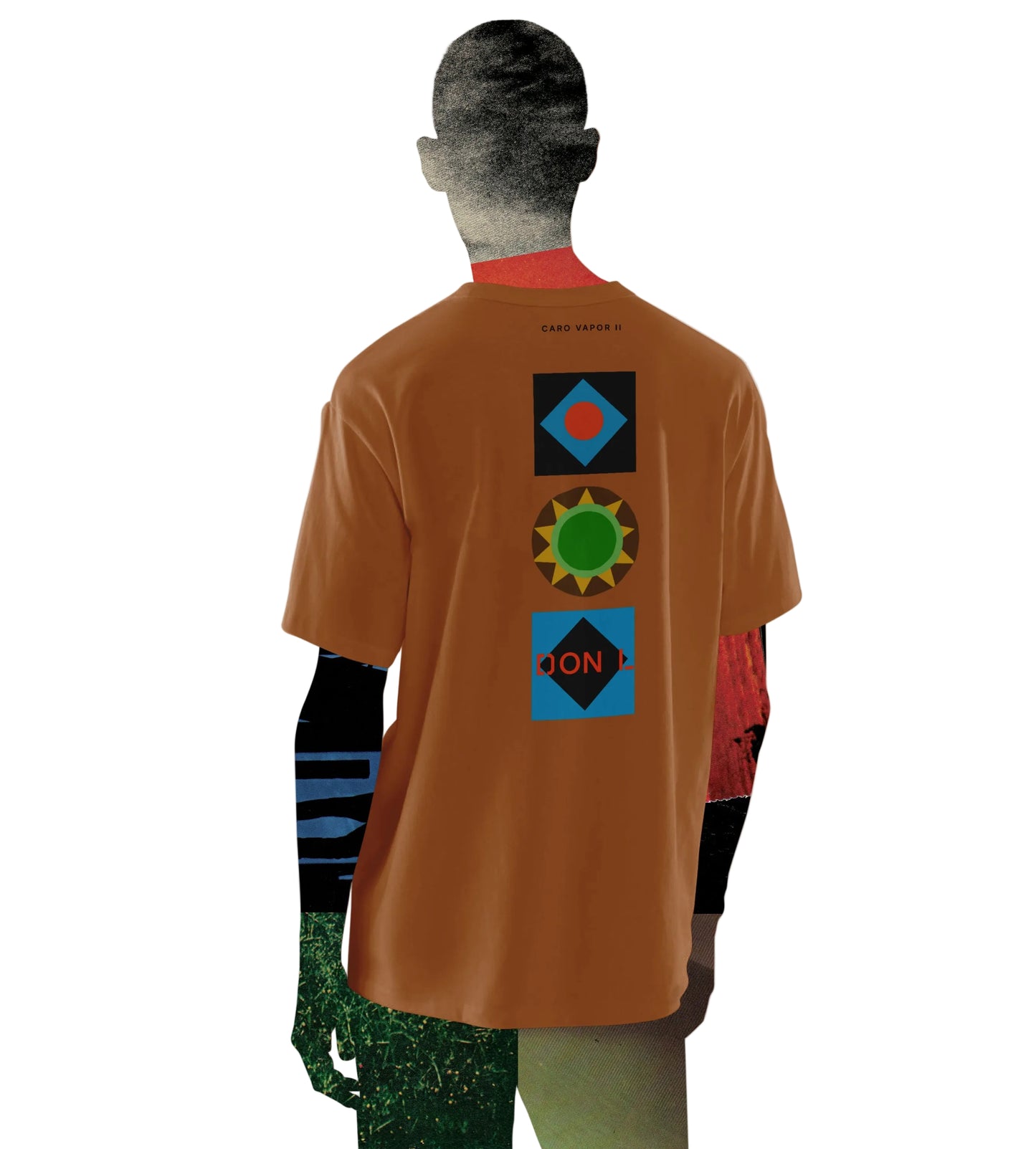 Camiseta caramelo sol bordado