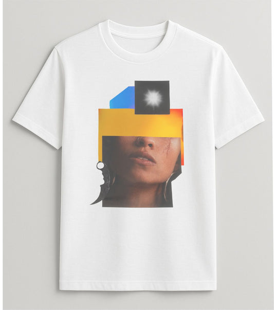 Camiseta CARO Vapor II sol branca misto slim