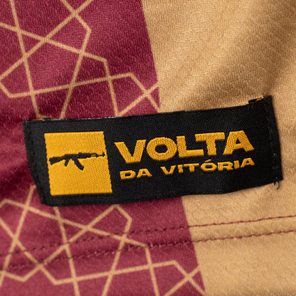 Camiseta Rapper Don L Rpa 2 Vinho E Ouro