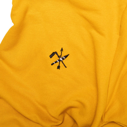 Moletom Capuz Bordado Logo Rpa 2 Don L Mostarda