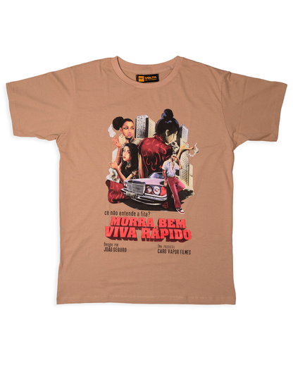 Camiseta Morra Bem Viva Rápido